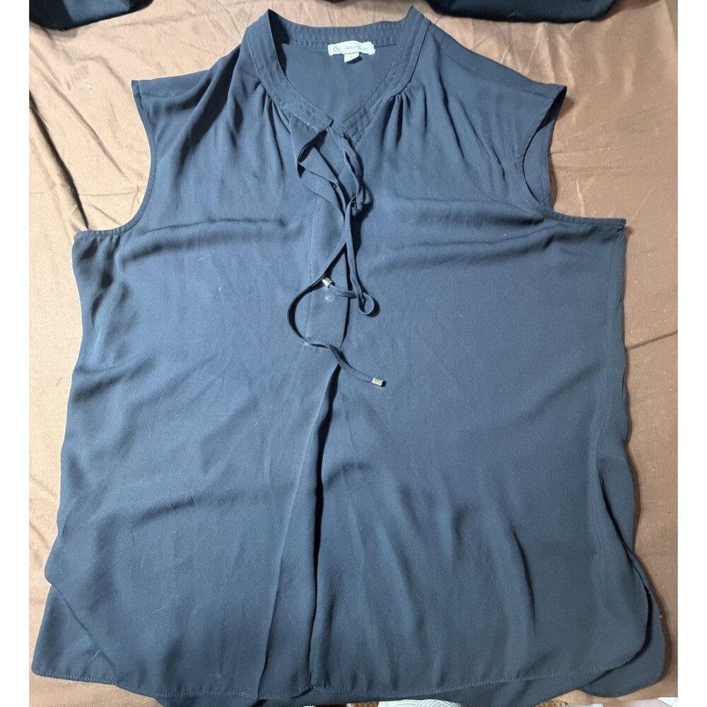db Established 1962 Women's Black Sleeveless Tunic Top Size XL